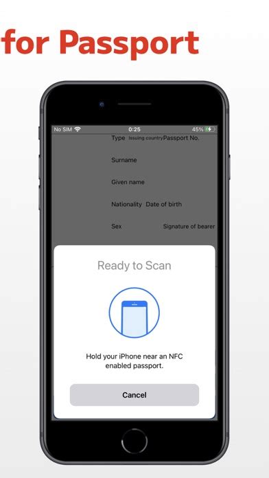 ios nfc passport reader|is my passport nfc enabled.